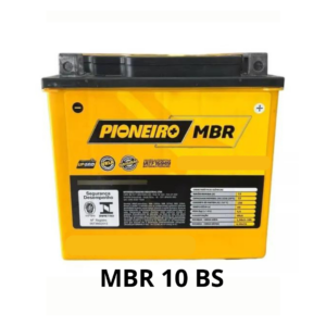 Bateria Moto Agm/ Pioneiro MBR 10 BS 12v 8,6ah