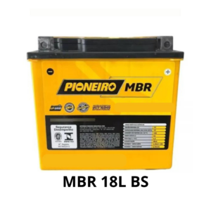 Bateria de Moto MBR 18L BS 18ah Pioneiro