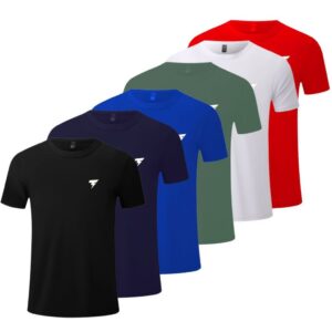 Camiseta Masculina Malha Fria com Secagem Rápida (Dry)